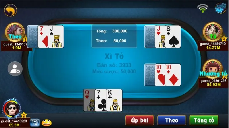 Đánh giá game bài Xì tố - game bài đổi thưởng uy tín