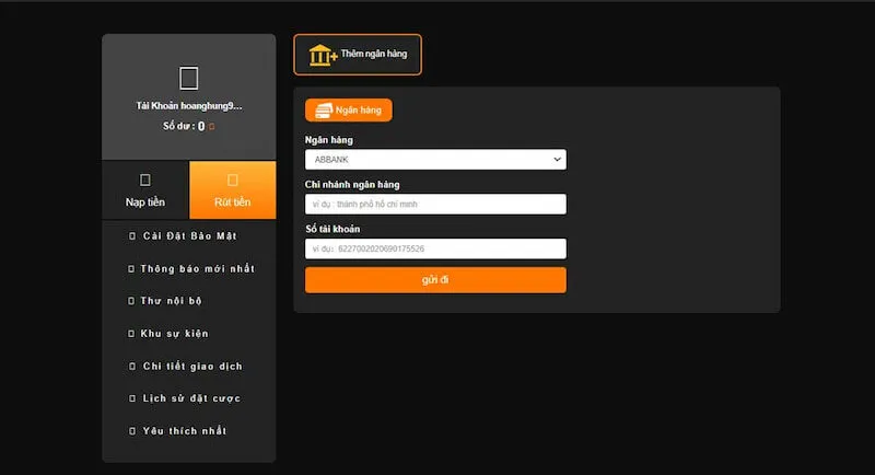 Lưu ý quan trọng khi rút tiền game Xì Tố