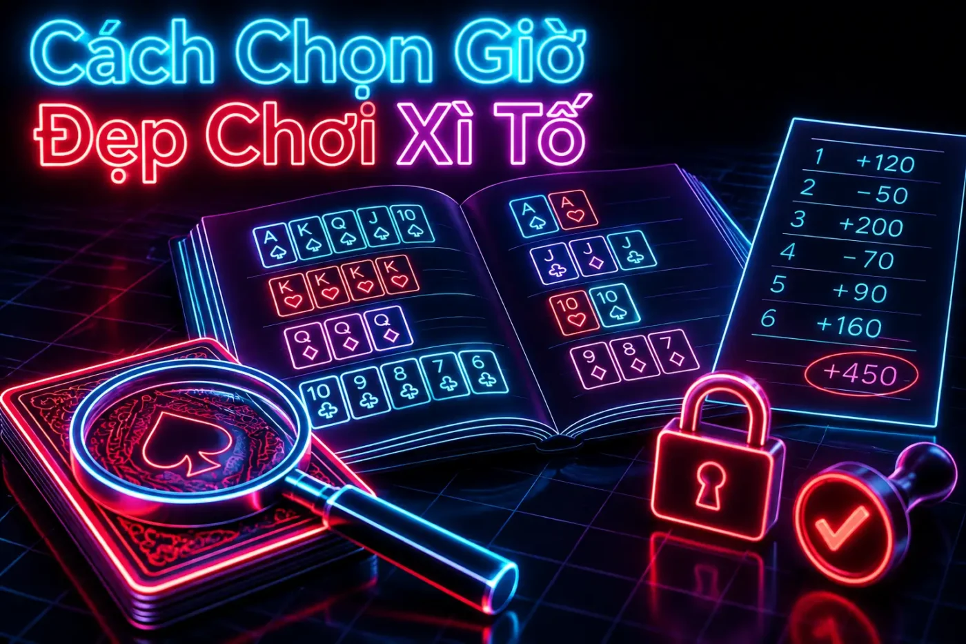 Cách chọn giờ đẹp chơi xì tố