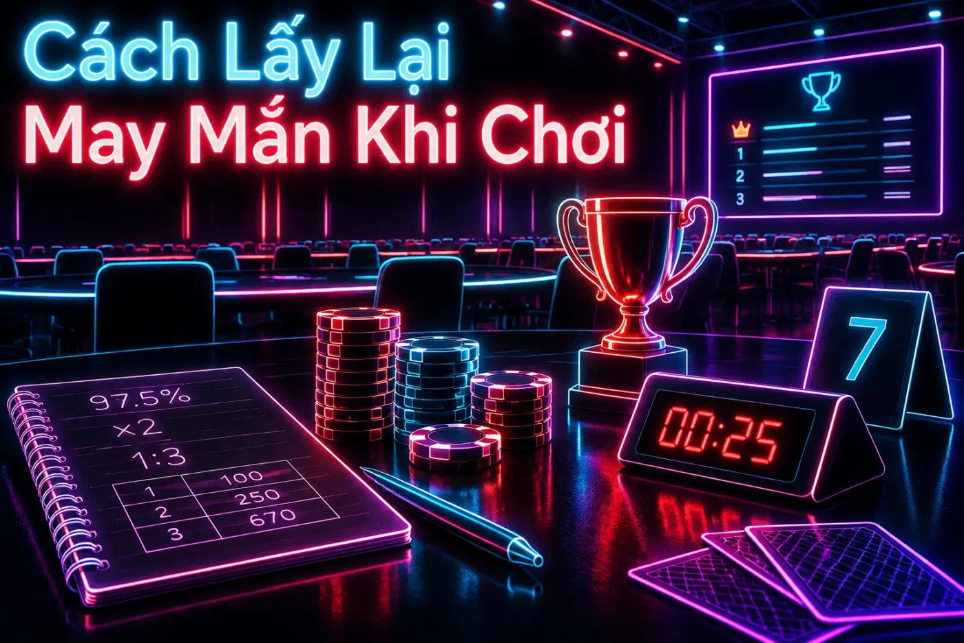 Cách lấy lại may mắn khi chơi xì tố hiệu quả theo phong thủy và tâm lý
