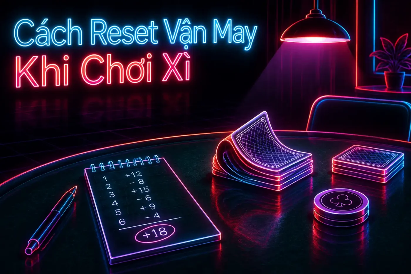 Cách reset vận may khi chơi xì tố online