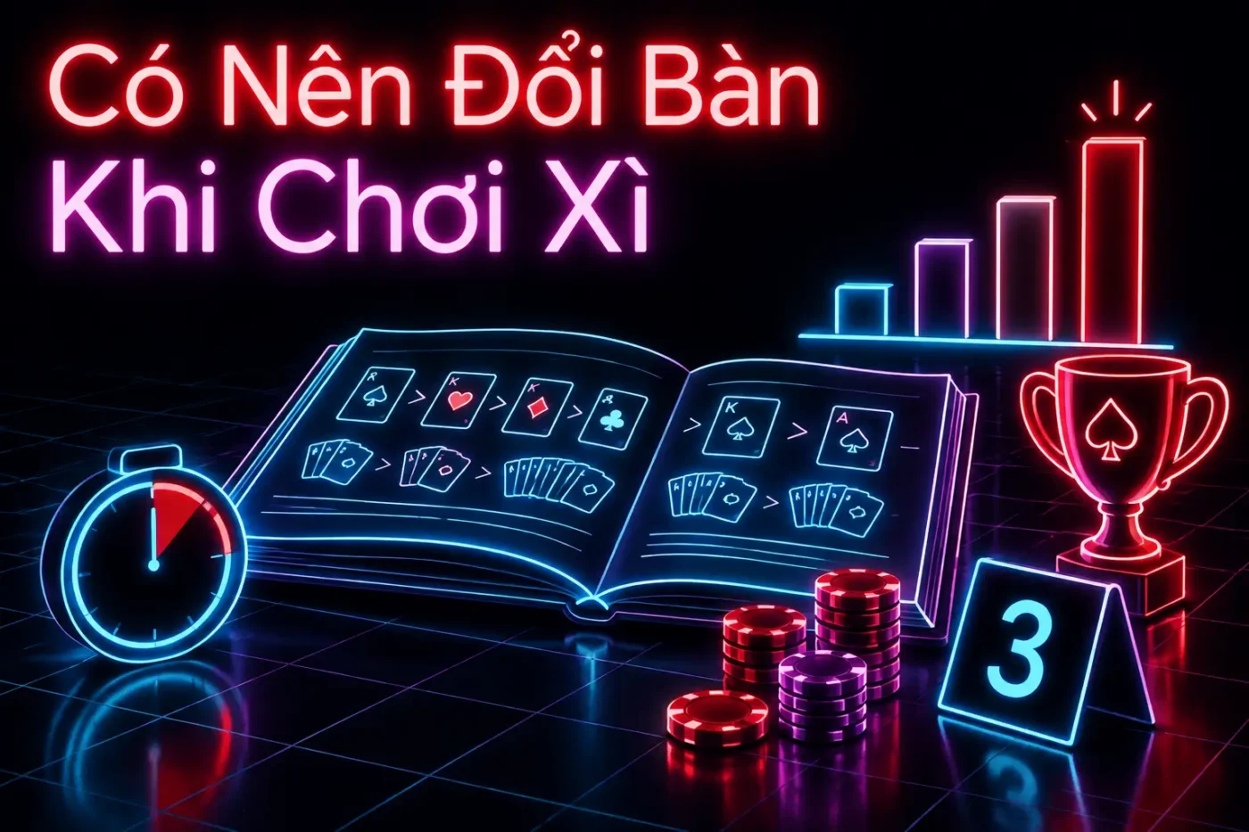 Có nên đổi bàn khi chơi xì tố thua liên tục
