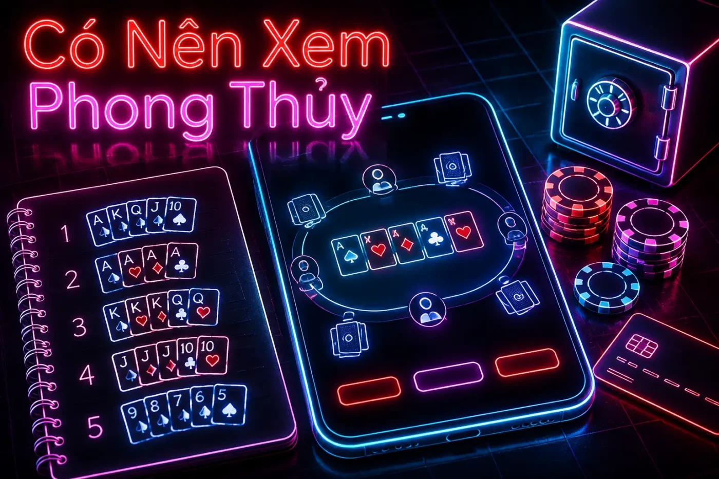 Có nên xem phong thủy trước khi chơi xì tố