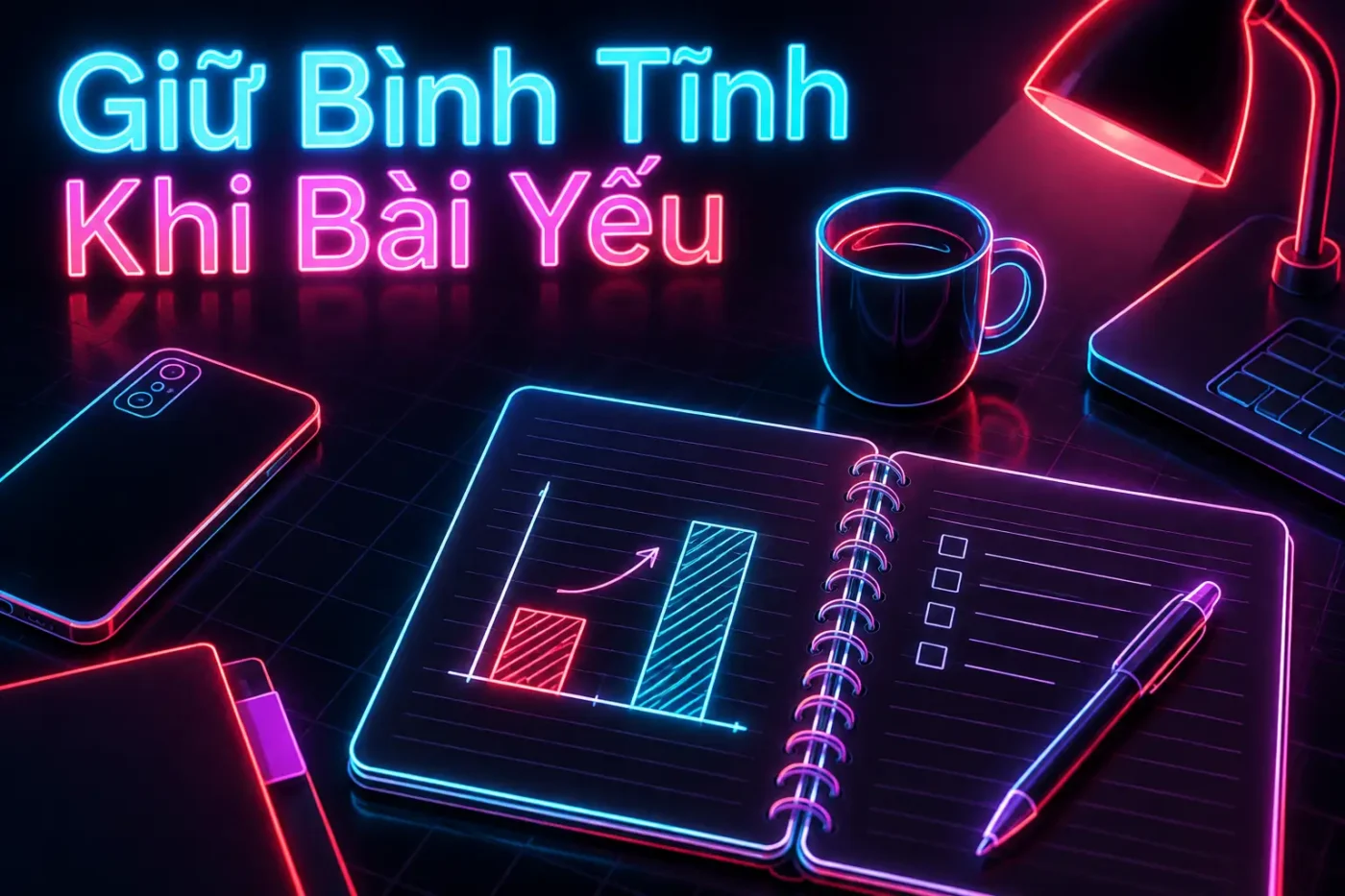 Giữ bình tĩnh khi bài yếu