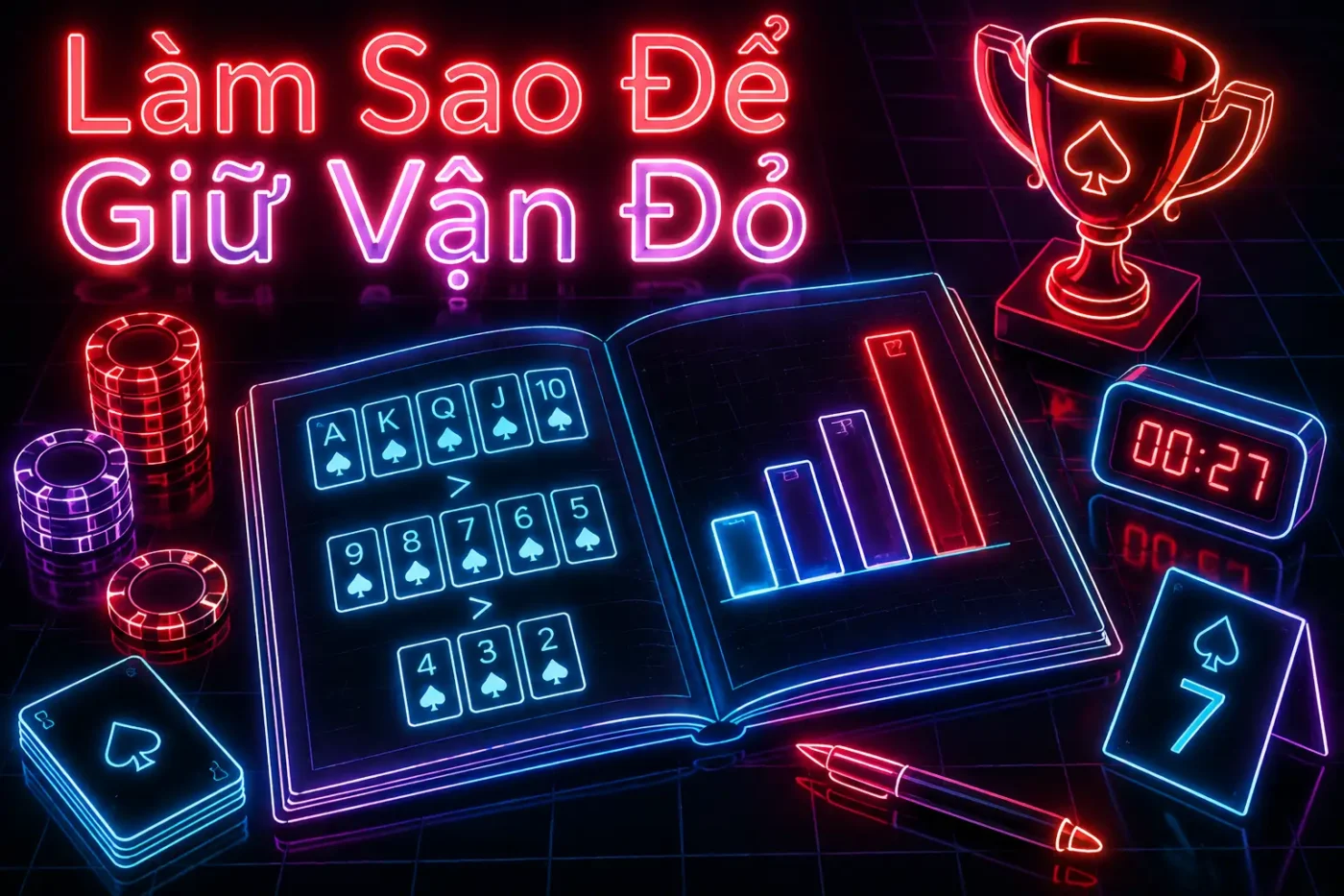 Làm sao để giữ vận đỏ khi chơi xì tố