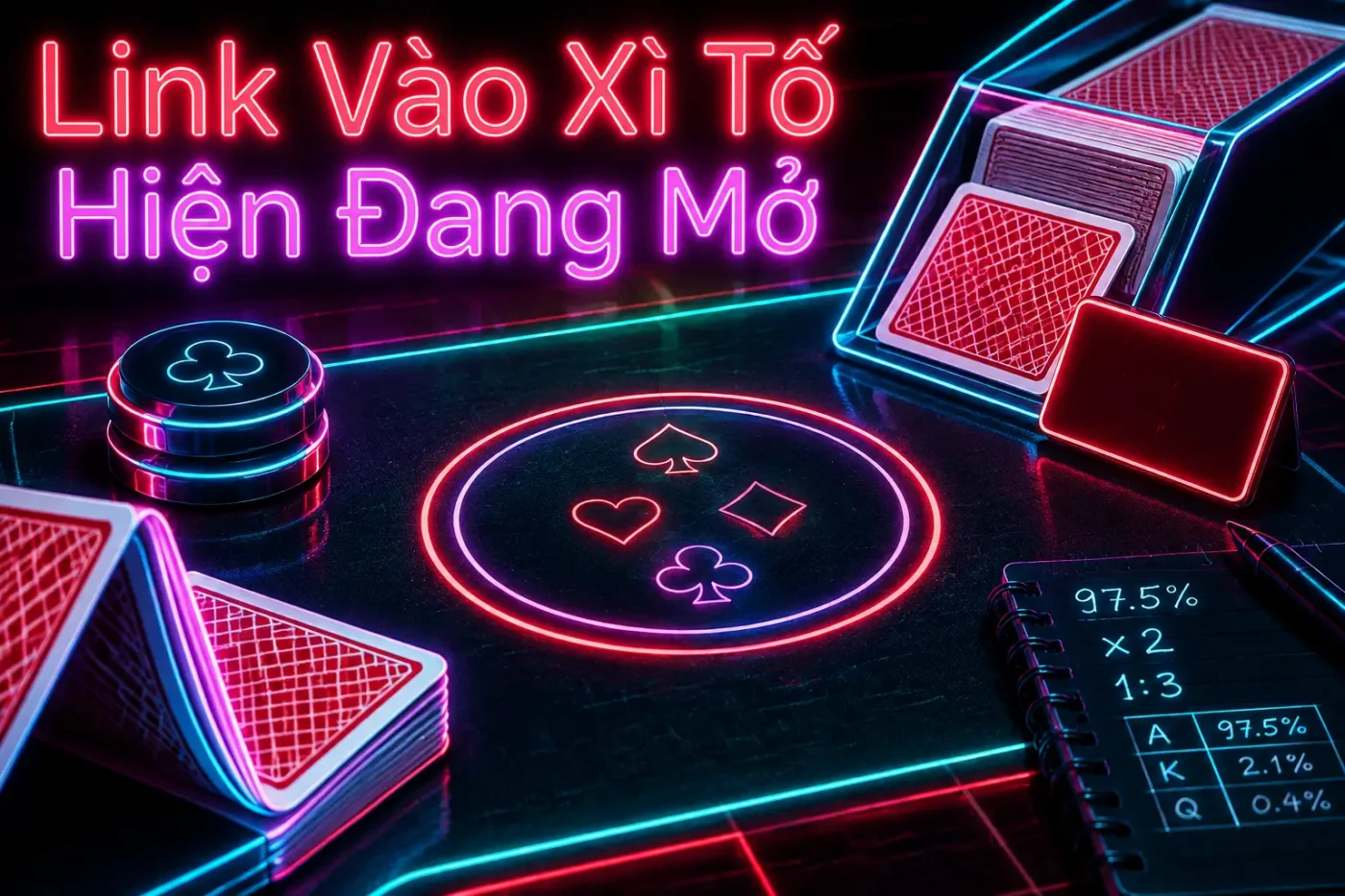 Link vào Xì Tố Hiện Đang Mở