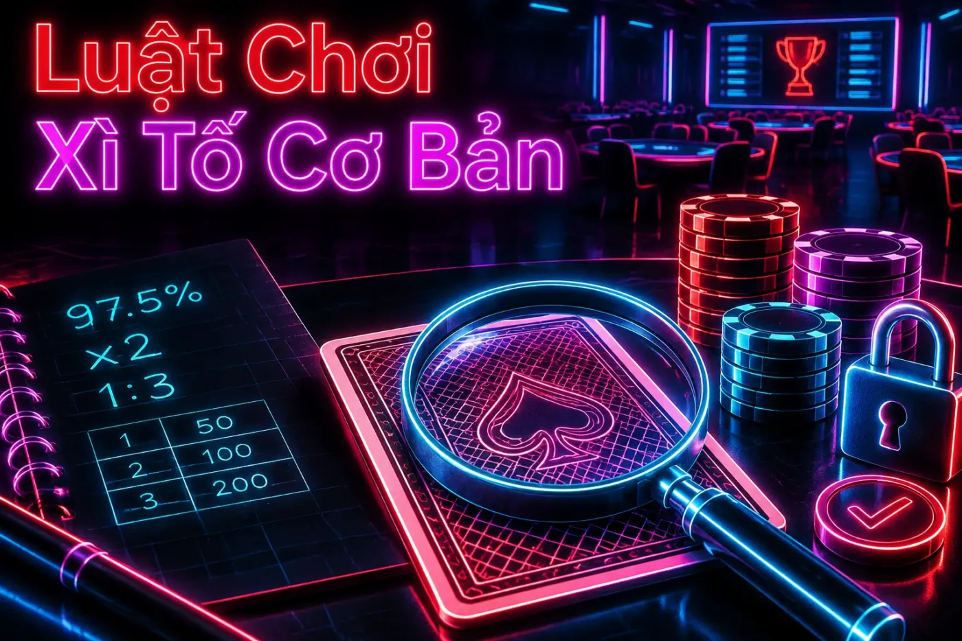 Luật chơi Xì Tố cơ bản