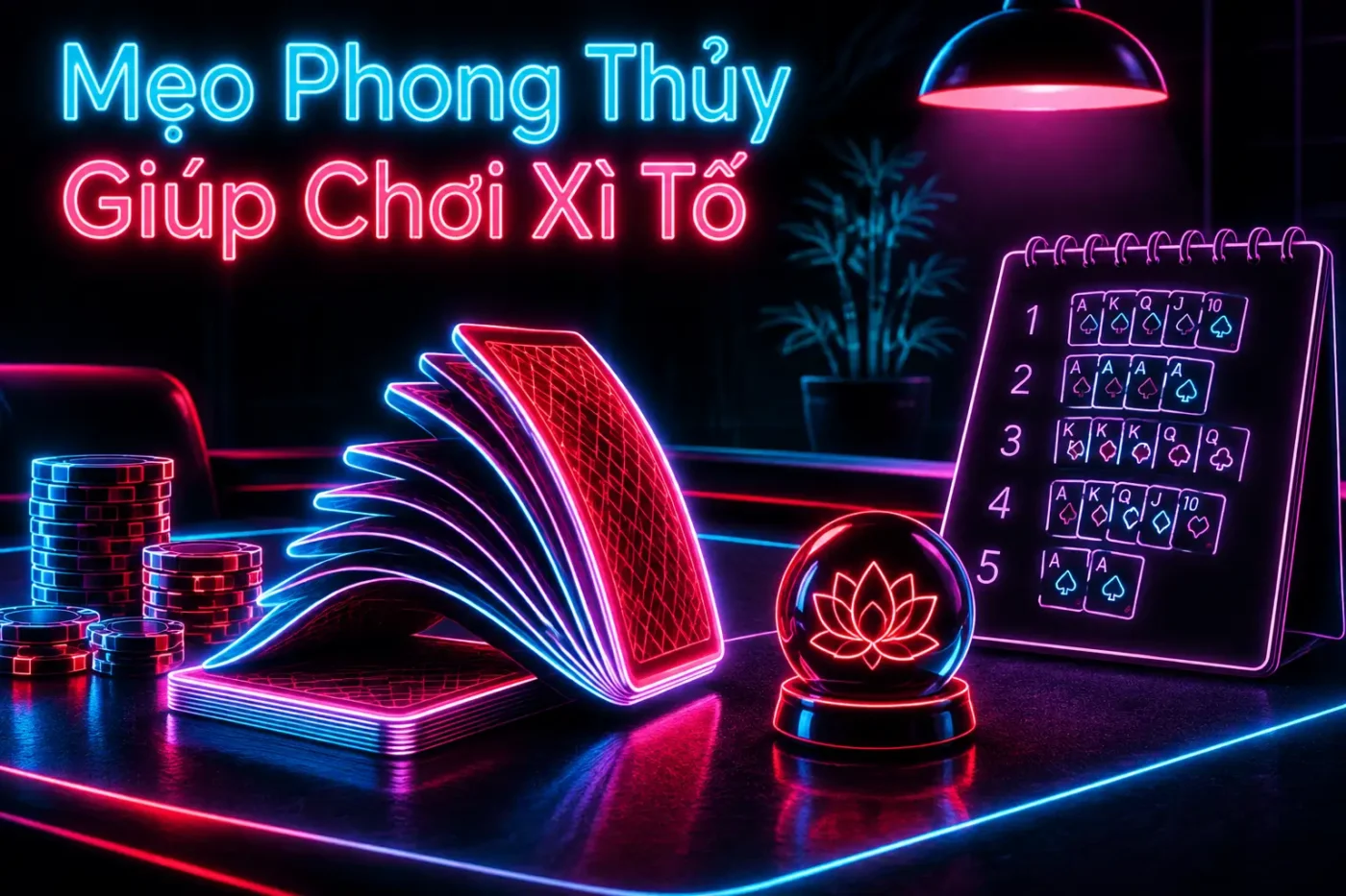 Mẹo phong thủy giúp chơi xì tố ít thua và thu hút may mắn
