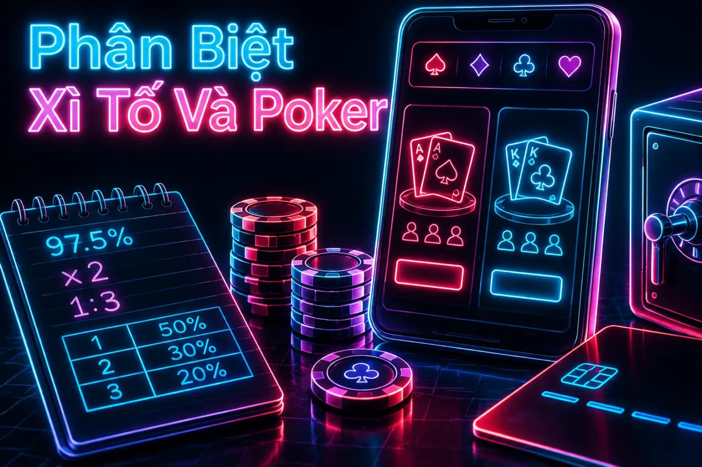 Phân biệt Xì Tố và Poker