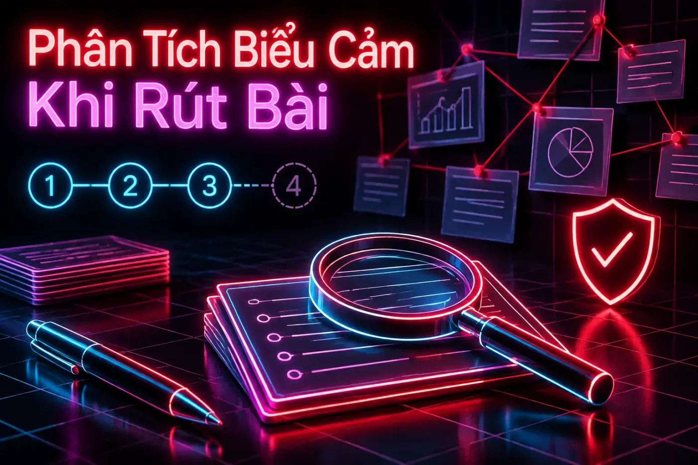 Phân tích biểu cảm khi rút bài