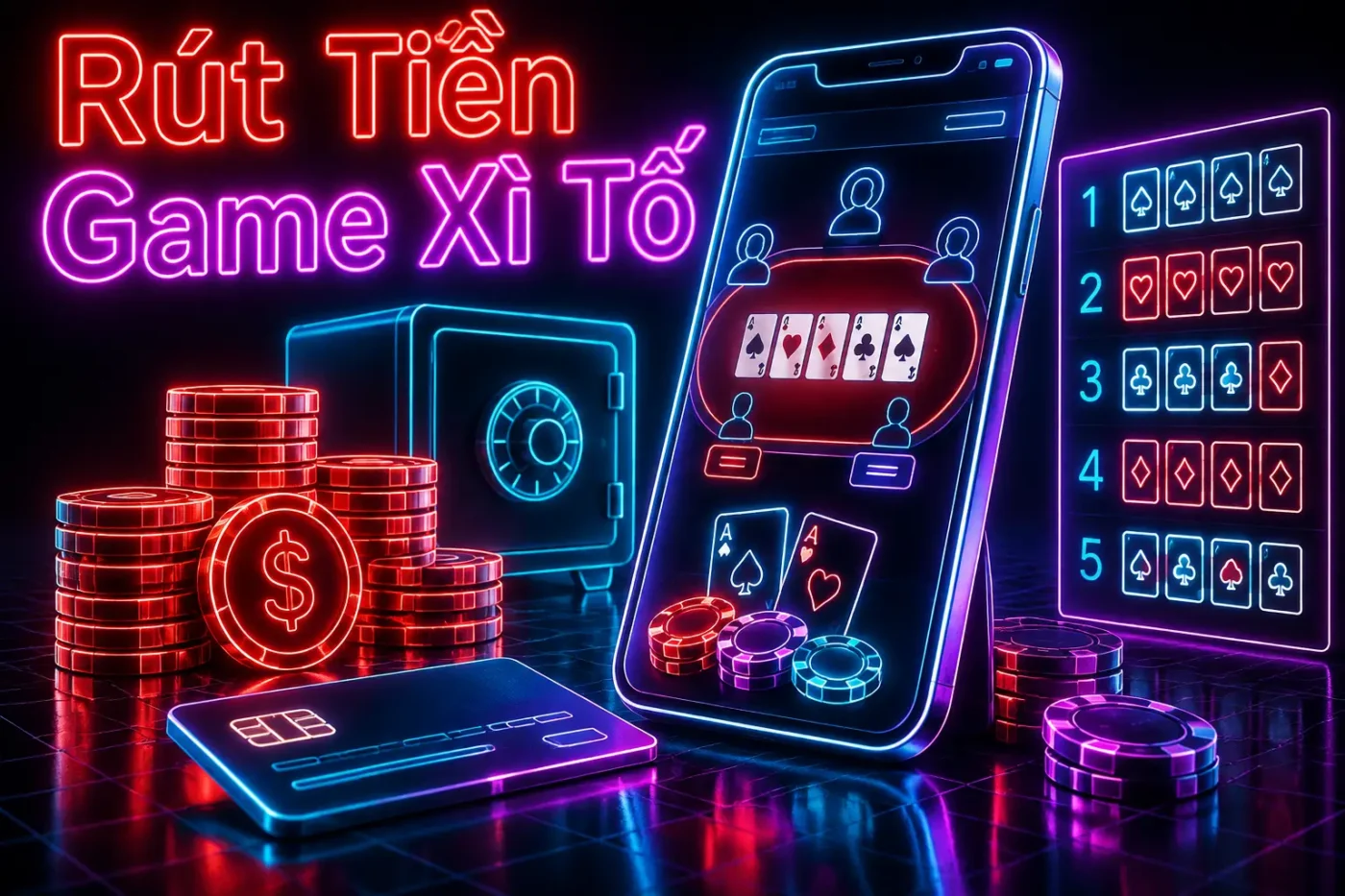 Rút Tiền game Xì tố