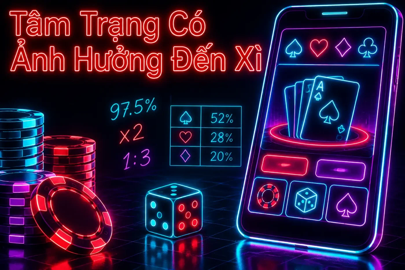 Tâm trạng có ảnh hưởng đến xì tố không