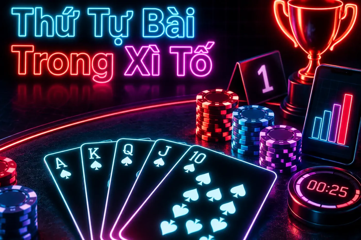 Thứ tự bài trong Xì Tố